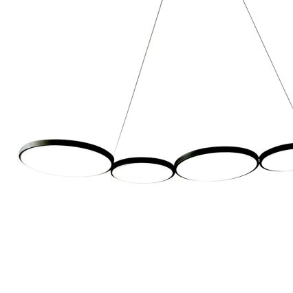 Suspension filaire OLYMPIA 5xLED/10W/230V noir