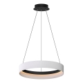 Suspension filaire ORBITA LED/52W/230V blanc/noir