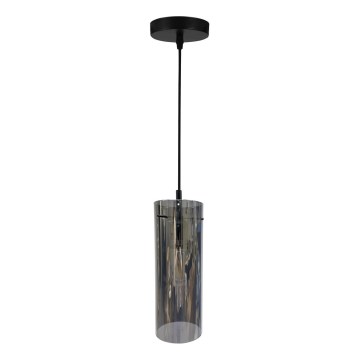 Suspension filaire PADOVA 1xE27/15W/230V noir