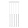 Suspension filaire PASTELO 5xG9/8W/230V blanc