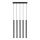 Suspension filaire PASTELO 5xG9/8W/230V noir