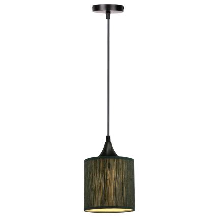 Suspension filaire PATTI 1xE27/60W/230V d. 15 cm vert