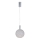 Suspension filaire PERFORATO LED/6,3W/230V 3000K chrome brillant d. 20 cm