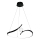 Suspension filaire PERLA LED/34W/230V noir