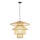 Suspension filaire PINCHOS 1xE27/40W/230V d. 50 cm bambou