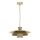 Suspension filaire PLATO 1xE27/15W/230V beige/doré