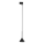 Suspension filaire pour système de rail monophasé CONO MINI 1xGU10/10W/230V noir