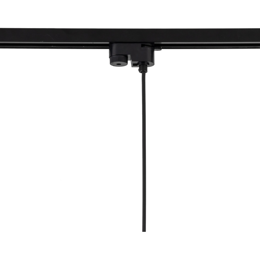 Suspension filaire pour système de rail monophasé TRACER 1xE27/15W/230V d. 20 cm noir/marron