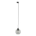 Suspension filaire pour système de rail triphasé CUBUS 1xE27/15W/230V noir/fumé noir