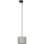 Suspension filaire pour système de rail triphasé TRACER 1xE27/15W/230V d. 20 cm noir/gris