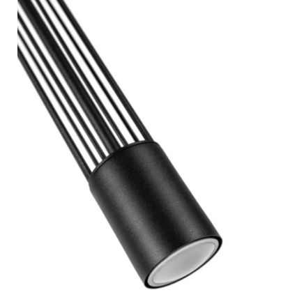 Suspension filaire PRESCOT 1xGU10/40W/230V noir