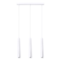 Suspension filaire PRYSM 3xG9/8W/230V blanc