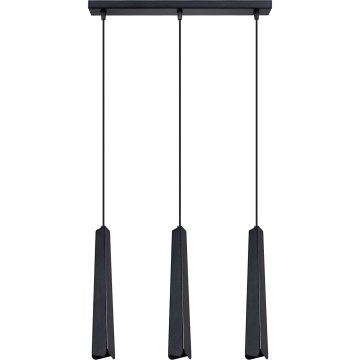 Suspension filaire PRYSM 3xG9/8W/230V noir