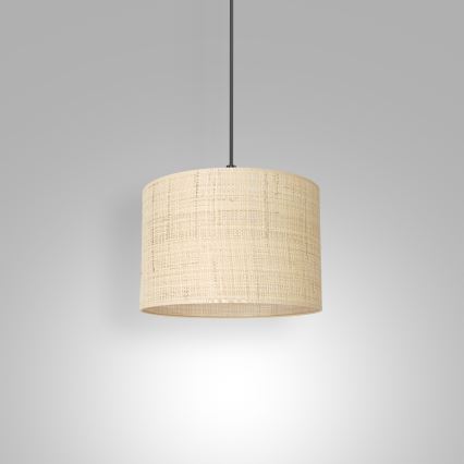 Suspension filaire RATTAN 1xE27/60W/230V d. 25 cm rotin