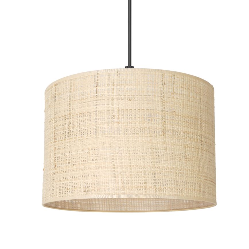 Suspension filaire RATTAN 1xE27/60W/230V d. 25 cm rotin