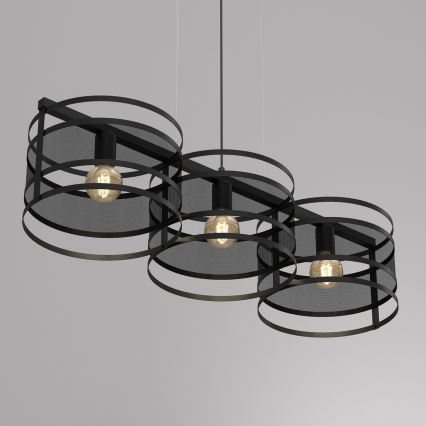 Suspension filaire RIM 3xE27/60W/230V