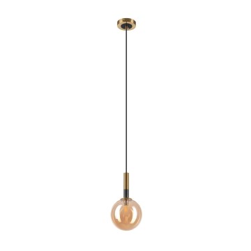 Suspension filaire ROLLO 1xG9/5W/230V doré/fumé beige