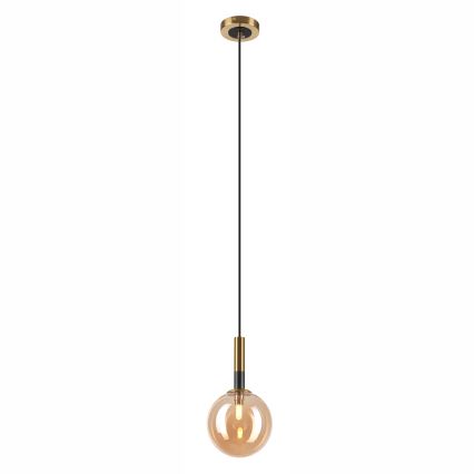 Suspension filaire ROLLO 1xG9/5W/230V doré/fumé beige