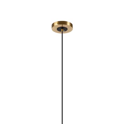 Suspension filaire ROLLO 3xE14/5W/230V doré/fumé beige