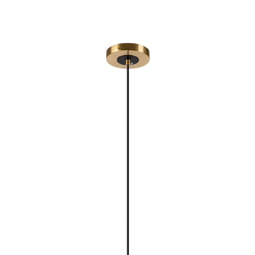 Suspension filaire ROLLO 3xE14/5W/230V doré/fumé beige