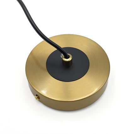 Suspension filaire ROLLO 3xE14/5W/230V doré/fumé beige