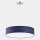 Suspension filaire RONDO 4xE27/15W/230V bleue