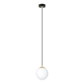Suspension filaire ROYAL 1xE14/10W/230V d. 14 cm noir