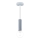 Suspension filaire SAGA 1xE27/40W/230V gris