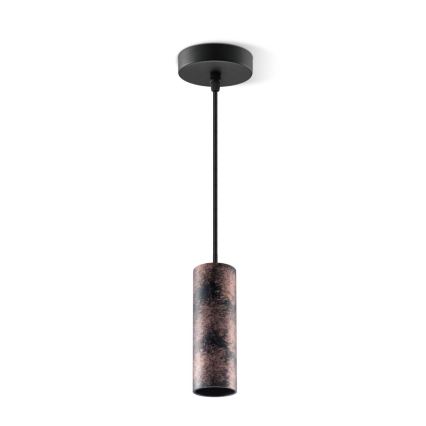 Suspension filaire SAGA 1xE27/40W/230V noir/bronze