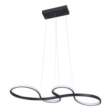 Suspension filaire SALSA LED/38W/230V 4000K noir