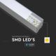 Suspension filaire SAMSUNG CHIP LED/40W/230V 4000K argentée