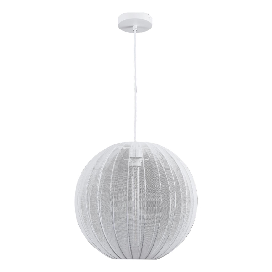 Suspension filaire SENSAI 1xE27/20W/230V d. 40 cm blanc