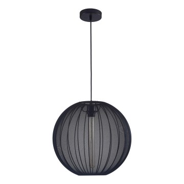 Suspension filaire SENSAI 1xE27/20W/230V d. 40 cm noir