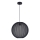 Suspension filaire SENSAI 1xE27/20W/230V d. 40 cm noir