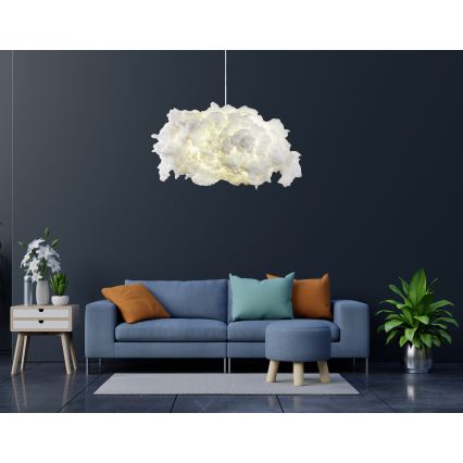 Suspension filaire SERENITY 1xE27/40W/230V blanc