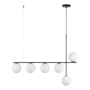 Suspension filaire SILIA 6xG9/12W/230V noir
