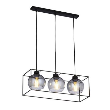 Suspension filaire SION 3xE27/15W/230V