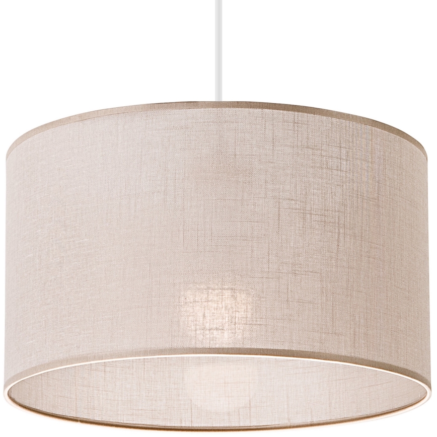Suspension filaire SIRJA 1xE27/60W/230V beige