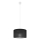 Suspension filaire SIRJA 1xE27/60W/230V noir