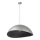 Suspension filaire SOLARIS 1xE27/60W/230V d. 69 cm argent/noir