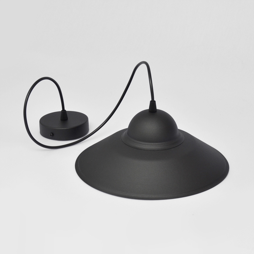 Suspension filaire SORAPIS 1xE27/15W/230V noir