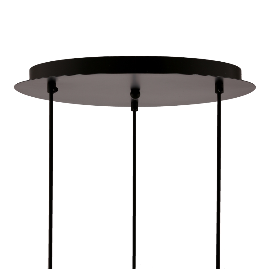 Suspension filaire SPIEGA 3xE27/60W/230V doré/noir