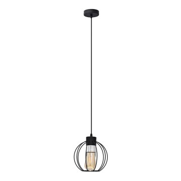 Suspension filaire STARLIGHT 1xE27/15W/230V noir/argent