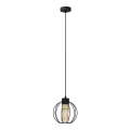 Suspension filaire STARLIGHT 1xE27/15W/230V noir/doré