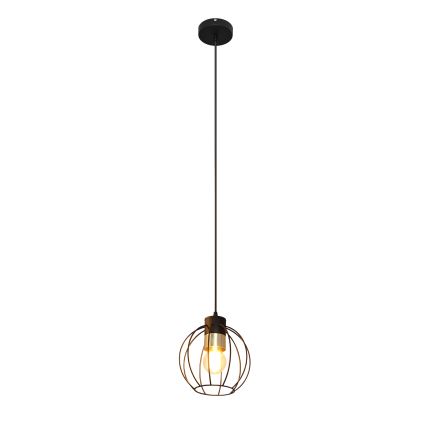 Suspension filaire STARLIGHT 1xE27/15W/230V noir/doré
