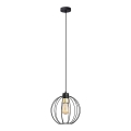 Suspension filaire STARLIGHT 1xE27/15W/230V noir/doré