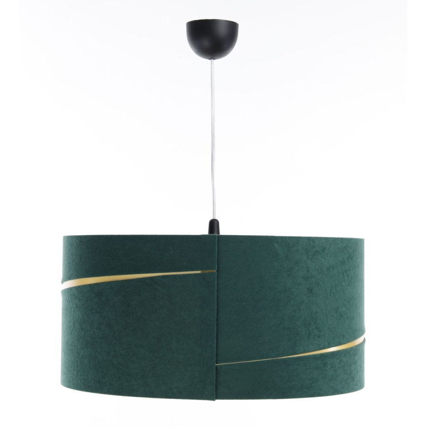 Suspension filaire SWING 1xE27/60W/230V vert/doré