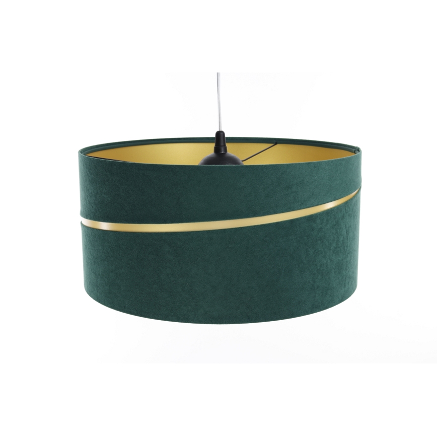 Suspension filaire SWING 1xE27/60W/230V vert/doré