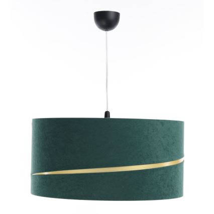 Suspension filaire SWING 1xE27/60W/230V vert/doré
