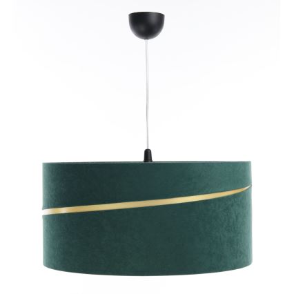 Suspension filaire SWING 1xE27/60W/230V vert/doré